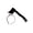D005- Style E, variant on Spooky Event Wearable, Halloween Headband, Plastic Fake Scissors Head Prop, Dress Up Accessory, Halloween Gift for Prank Lovers, Prop, Smooth Rounded Band Stays Firmly Placed on