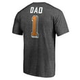 thumbnail image 3 of Men's Charcoal Tennessee Volunteers Number One Dad T-Shirt, 3 of 3