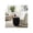 Black, variant on Sagebrook Home Marble Top End Table for Home Decor - Ribbed Wood Side Table for Bedroom Nightstand, Sofa, and Living Room - 20", Ivory & Brown