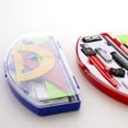 thumbnail image 5 of BAZIC Math Geometry Set 11 Pieces for Students, Storage Box, 2-Pack, 5 of 5