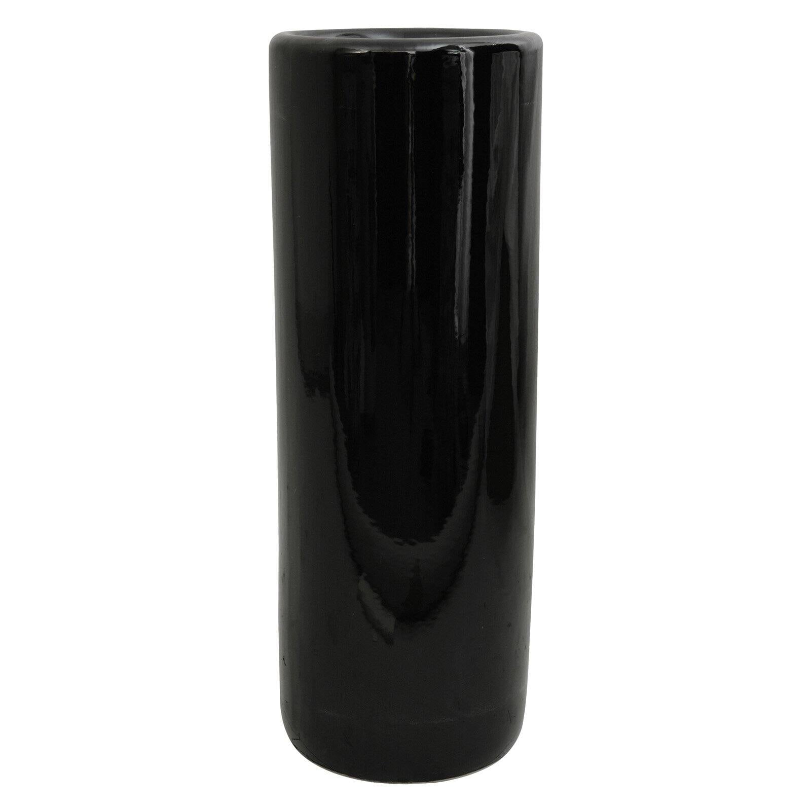 Red Lantern 24" Solid Gold Porcelain Umbrella Stand