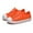 Orange, variant on Kids Running Shoes Kids Baby Girls Summer Breathable Solid Color Casual Sport Shoes Unisex Slip on Flat Sneaker Babies Chaussures Femme Green 8 Years-9 Years