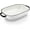 4.5 quart White, variant on 4.5 Quart Ceramic Baking Dish Large Deep 14x10x3.11 Inches, Oven Safe Casserole Pan for Lasagna, Gratin, Roasting, Microwave and Refrigerator Safe