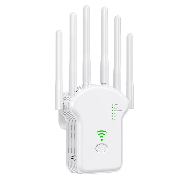 Router Amplificador de red de antena de 300Mbps/1200Mbps enrutador WPS de doble banda 2,4G 5G para el hogar