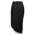 thumbnail image 5 of Daznico Women Swimsuit Cover Up Summer Solid Beach Wrap Skirt Swimwear Bikini Cover Up Skirt Beach Towel,One Size, 5 of 5
