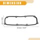 thumbnail image 4 of Reemplazo de la junta de la tapa de válvula del motor de cilindro Unique Bargains No.04648987AA para Dodge Grand Caravan 2004-2010, 4 of 7