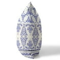 thumbnail image 3 of Nandini Flowers Indoor/Outdoor Pillow with Removable Cover in Off-White Blue 20x20, 3 of 5