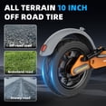 thumbnail image 5 of 10 Inch Solid Tire Electric Scooter for Adults,350W Motor,up to 19 MPH,Long Range Folding E Scooter with Dual Suspension for Commuting, 5 of 9