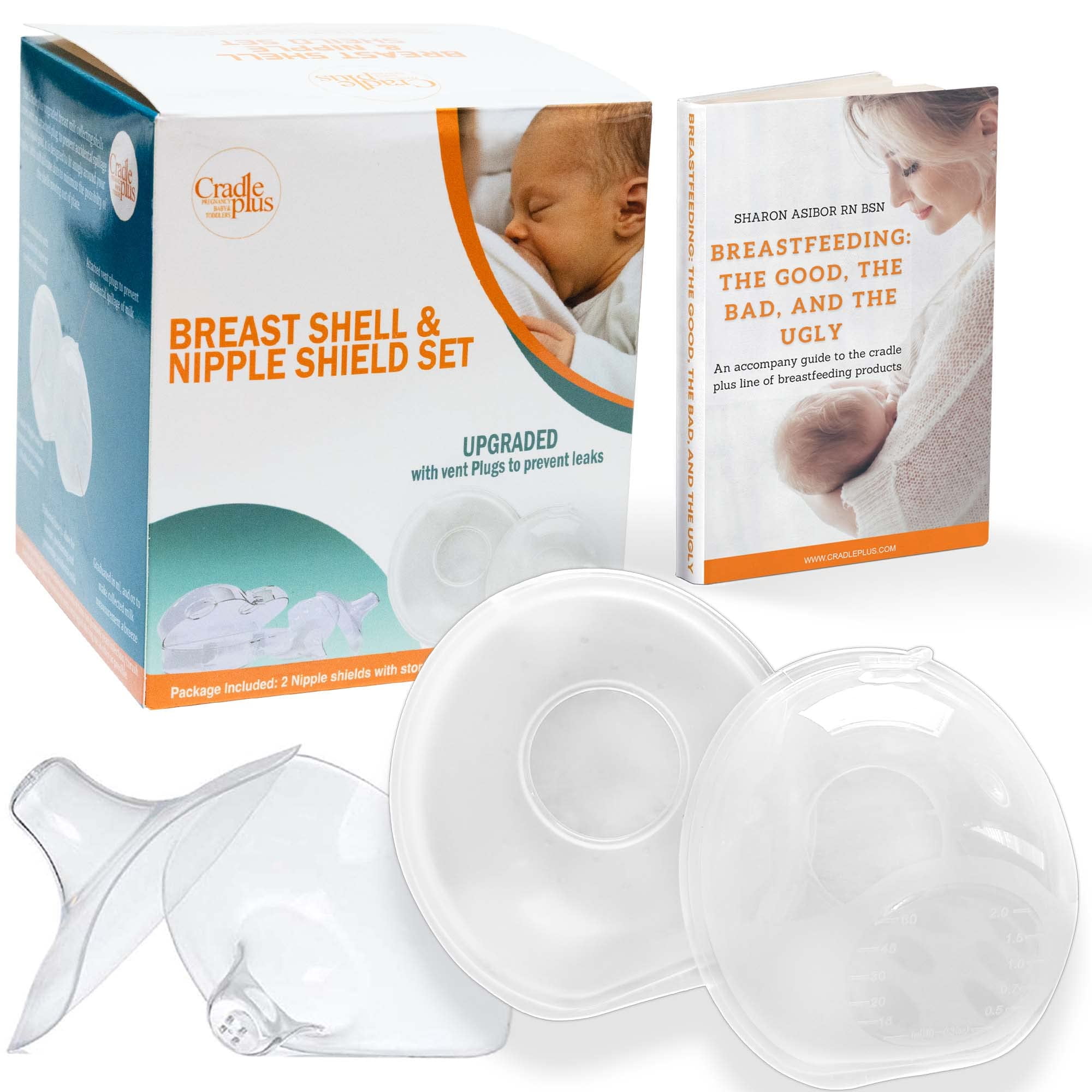 Haakaa Silicone Colostrum Collector Set, Breast Pads, Breast Shells &  Nipple Shields