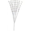 White Pearl Spray Strands: 4 inches, 144 pack