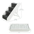 thumbnail image 5 of TRIXIE Adjustable 4-Step Pet Stairs, White, 5 of 7