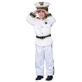thumbnail image 1 of Disfraz de almirante de la Marina de los Estados Unidos para niños con accesorios, 1 of 3