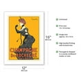 thumbnail image 2 of Champagne De Rochegrès - Vintage France Advertising Poster by Leonetto Cappiello c.1910 - Bamboo Fine Art 290gsm Paper (Unframed) 12x16in, 2 of 4