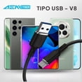 thumbnail image 5 of AEK CYBER G04V8 12W Cargador USB con 2 Puertos, Cargador Tipo V8 Plegable y Portátil para Viajar Com, 5 of 5