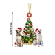thumbnail image 3 of 1pc Christmas Tree Ornament Christmas Ornament Acrylic Christmas Pendant Hanging Ornaments For For Christmas Tree Holidays Party Car Home Decor, 3 of 6