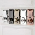 thumbnail image 3 of Locks Keyed Locking Hasp Locks with Keys and Screws Thick Door Safety Lock, 3 of 4