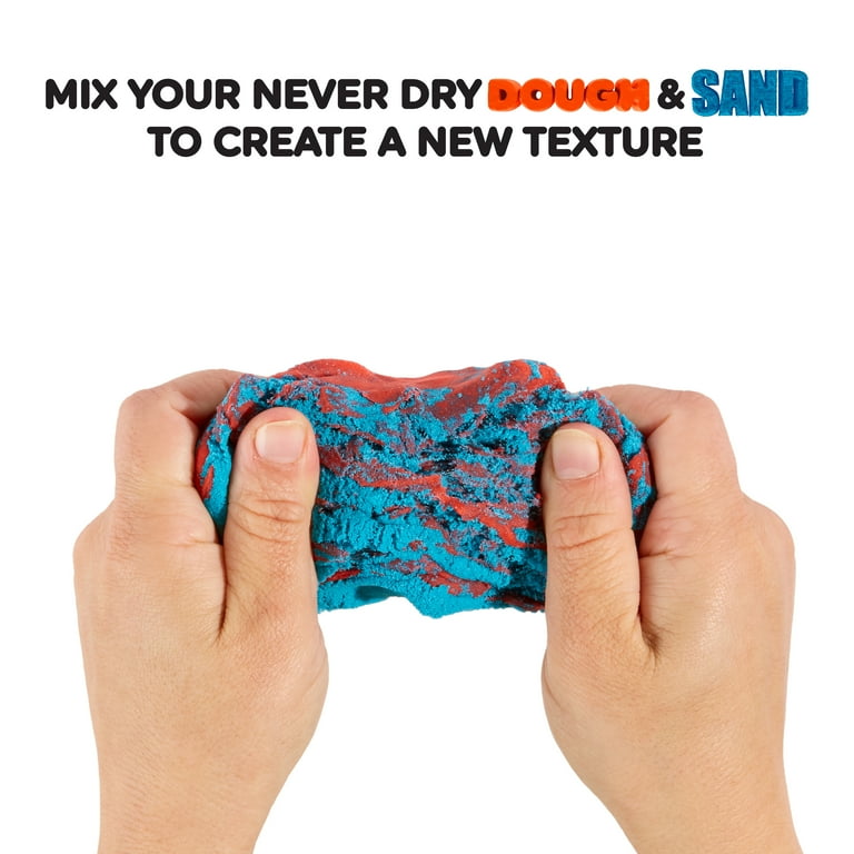WONDER FACTORY Never Dry Dough & Sand Mega Box Set for Kids