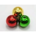 thumbnail image 3 of U8MO Craft DIY Shiny Metallic Color Acrylic Christmas Smooth Round Beads 12mm-20mm-50pcs 12mm-Gold, 3 of 9