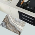 thumbnail image 5 of Diatomaceous Earth Bath Mat,Gray Gold Agate Marble Non-Slip Volume Super Absorbent Fast Drying Eco-Friendly Easy to Clean for Bathroom Kitchen Door mat 17×27.5Inch (43 * 70cm), 5 of 6
