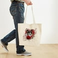 thumbnail image 4 of CafePress - Valentines Key To My Heart Tote Bag - Unisex Canvas Tote Bag, Beige, 1-Piece, 4 of 7