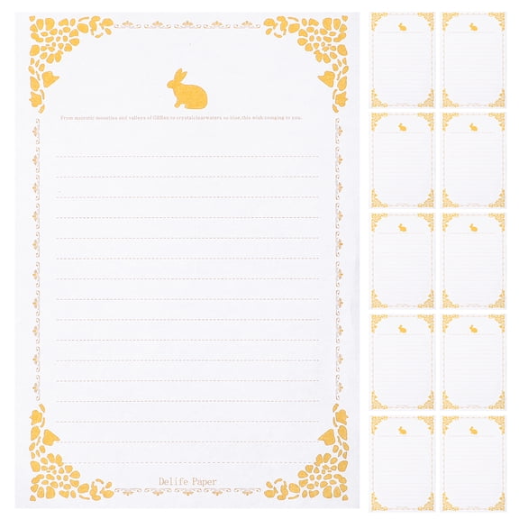 unbranded  20 Sheets Greeting Cards Stationery Paper Vintage Letter Envelopes