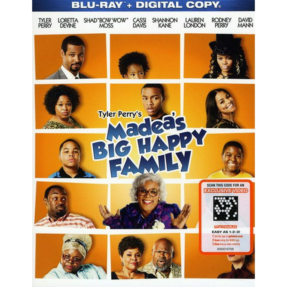 Tyler Perry's Madea's Big Happy Family (Bluray + Digital Copy) Tyler Perry's Madea's Big Happy Family (Bluray + Digital Copy)