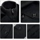 thumbnail image 4 of Abrigos de lana para hombre Gabardina de invierno Chaquetas de abrigo Chaqueta negra M Rojo Verde Cocina, Decoración y Otros, 4 of 5