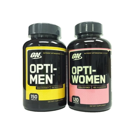 Optimum Nutrition Opti Men - Optimum Nutrition Opti-Men 150 Multivitamin Tablets + Opti-Women 120 Tablets