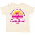 thumbnail image 3 of Inktastic Summer Enjoy the Sunshine Cocoa Beach Florida in Pink Boys or Girls Toddler T-Shirt, 3 of 5
