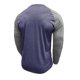 thumbnail image 4 of Blusas y camisas de manga larga con cuello redondo para hombre, blusa informal de poliéster con bloques de color y manga larga con cuello redondo., 4 of 6