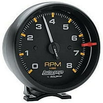 2300 Autogage Tachometer 8000 Rpm- Black