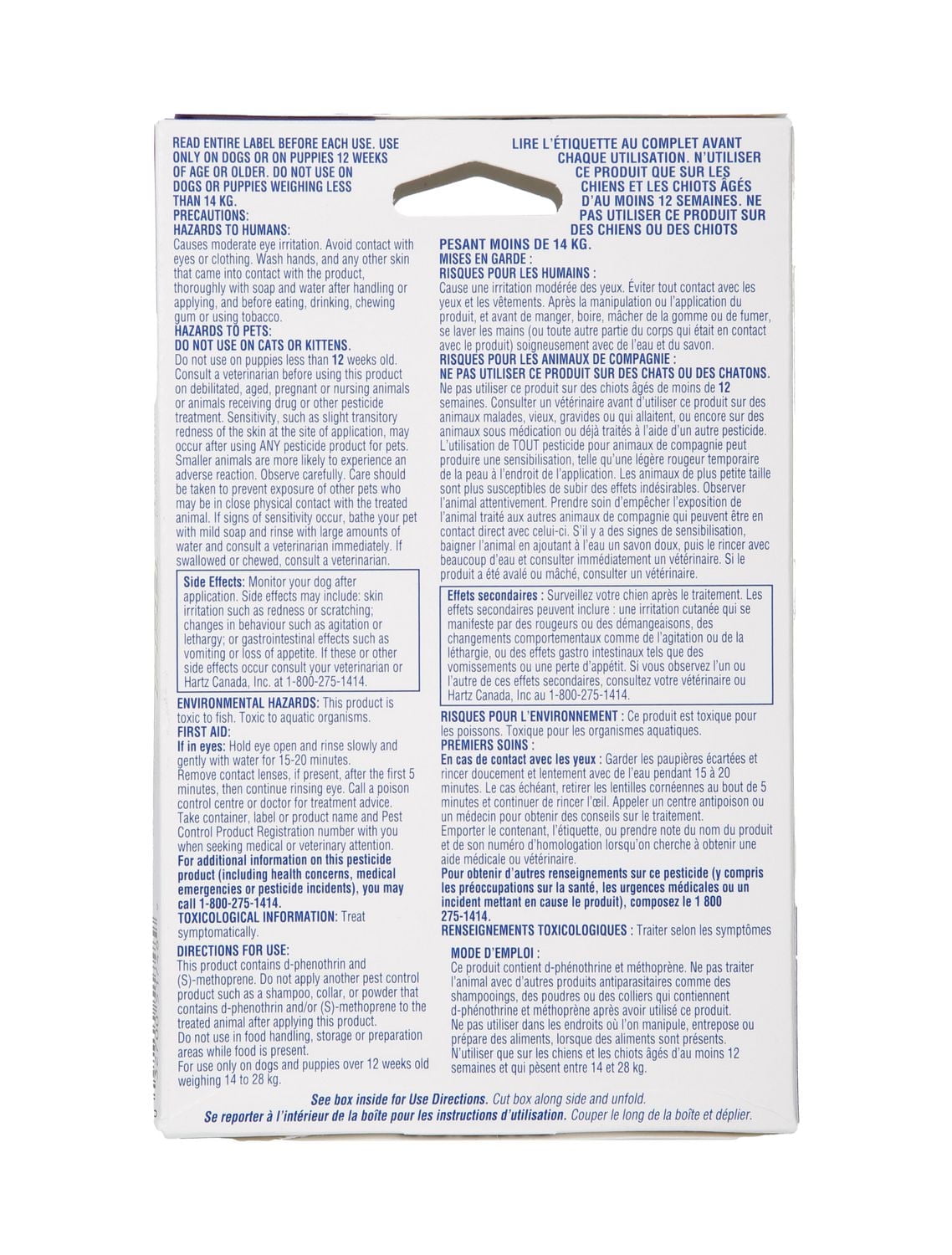 Hartz UltraGuard Pro Traitement antipuces et antitiques pour chiens et chiots Chaque paquet contient trois tubes, utilisation 1 tube par mois. Ne pas utiliser sur les chiens de moins de 12 semaines d'age.