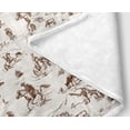 thumbnail image 6 of Western Cowboy Throw Blankets, Wild West Cowboy Ride Horse Desert Cactus Cozy Warm Bed Couch Blanket, Farmhouse Country American West Theme Fleece Flannel Throws to Decorate the Room and Bedroom, 6 of 6