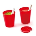 thumbnail image 2 of Hape Fruit Smoothie Blender Kids Wooden Pretend Kitchen Appliance Play Set Toy, 2 of 5