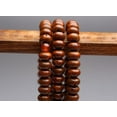 thumbnail image 4 of Tibetan Buddhist 108 Red Bodhi Seed Prayer Beads Necklace Mala Abacus bead 0.8mm, 4 of 5