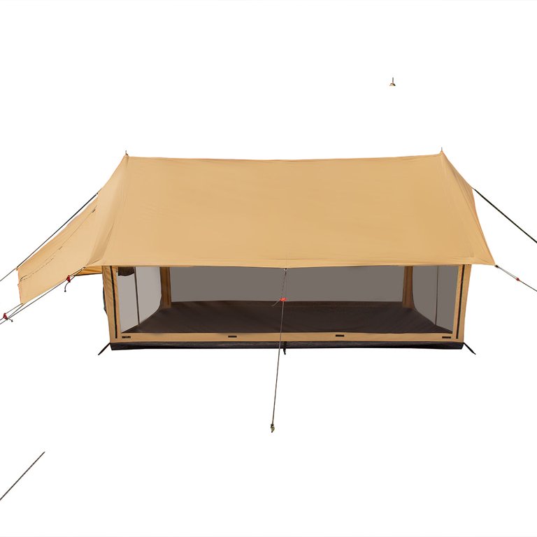 WHITEDUCK 8' x 9' Rover Canvas Scout Tent - Waterproof, 4 Season