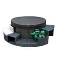 thumbnail image 3 of Canadian Spa Surround Furniture Round Spa Planter, 3 of 3