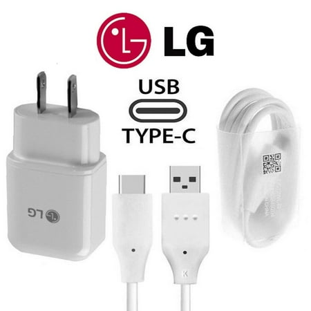 for LG K51S Original Genuine Fast Charge USB Type-C Kit! True Quick Charging uses Dual voltages up to 50% Faster Charge! 100% Original - Bulk Packaging