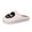 b-White, variant on Halloween Pumpkin Slippers - Cozy Sherpa Jack-o'-Lantern House Shoes Non-Slip Sole Spooky Cute Indoor Outdoor