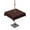 Brown, variant on Outdoor Tablecloth with Umbrella Hole, Solid Black Spillproof Waterproof Outdoor Table Cover, Retro Minimalism Abstract Denim Texture Patio Tablecloths for Party/Garden/Picnic, Round 60 inch