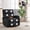 Black, variant on Heat Massage Recliner Chair with Rocker & Swivel, Wall Hugger Small Recliner for Small Spaces, Manual Living Room Chair, Navy Blue, Ergonomic Design for Relaxation