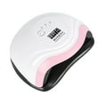 thumbnail image 2 of EGNMCR Nail Lamp, Nail Dryer Gel Nail Polish LED Light Nail Art Tools Accessories For All Gel Polish, Nail Light - Fast Curing（168W） Nail Lamp, 2 of 9