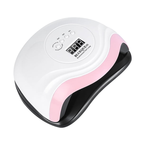 Lámpara de uñas, secador de uñas, luz LED para esmalte de gel, accesorios para todo tipo de esmaltes de gel, lámpara de secado rápido (168 W)