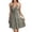 a-Green11, variant on Womens Halter Neck V Neck Ruched Bust Tiered Solid Color Mini Dress Casual Flowy Sundress For Beach Vacation Date Night Summer Wear Yellow L