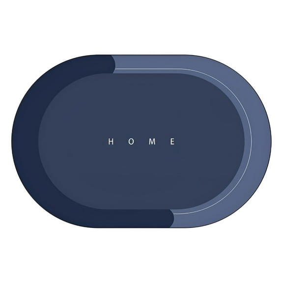 LAMIRO Modernized Bath Mat Bathroom Mat Absorbent Shower Floor Mat Non Slip Bath Mat Rug