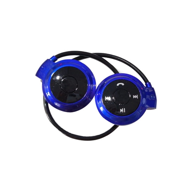 Bearachild 503 Auriculares inalámbricos Auriculares deportivos Carga USB 4.0 Auriculares Auriculares Reproductor de música Mp3 Cables de audio/vídeo azul