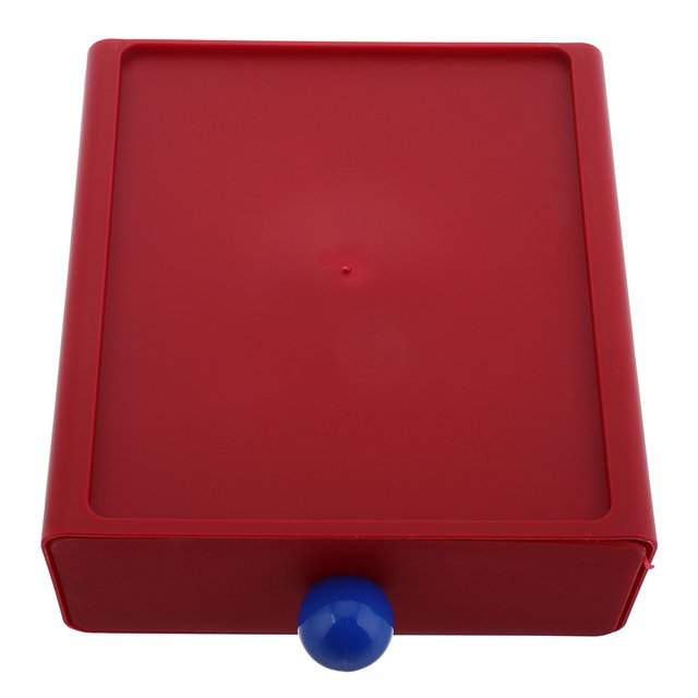 unbranded Organizador Plástico Rojo Con De Cajones Para Guardar Suministros Y Accesorios