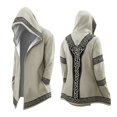 thumbnail image 3 of Lullu Boys Halloween Graphic Cardigan Coat Outerwear Oversized Open Front Hoodie, Sizes 9-10, 3 of 3