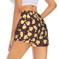 thumbnail image 3 of Fotbe Cute Small Farm Birds Womens High Waist Running Shorts Athletic Workout Quick Dry Shorts for Women with Pockets Gym Yoga Summer Shorts-Medium, 3 of 9