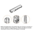 thumbnail image 3 of Unique Bargains 40Pack 3.2x16mm Metal Shoelace Tips Open Mouth Shoelace Repair Cords End Tips Silver, 3 of 6